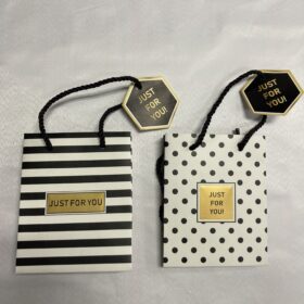 Premium "Just For You" Gift Bag Small 5"x4"