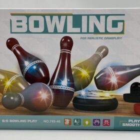 Bowling set with lights and Air Puck