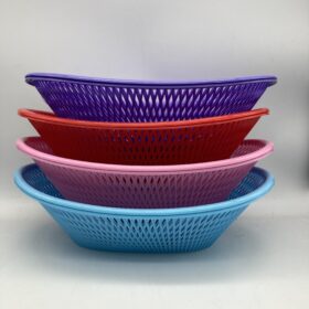 Oval basket 15" x 9" 3.5" to 4" tall