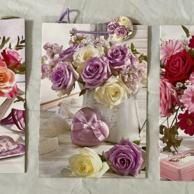 Floral Gift Bags 15.5"h x 10.5"w